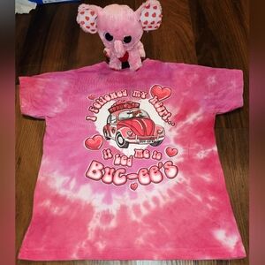 EUC 6" Ty Plush & EUC Valentines Edition 5T Girls Buc-ee's T-Shirt
